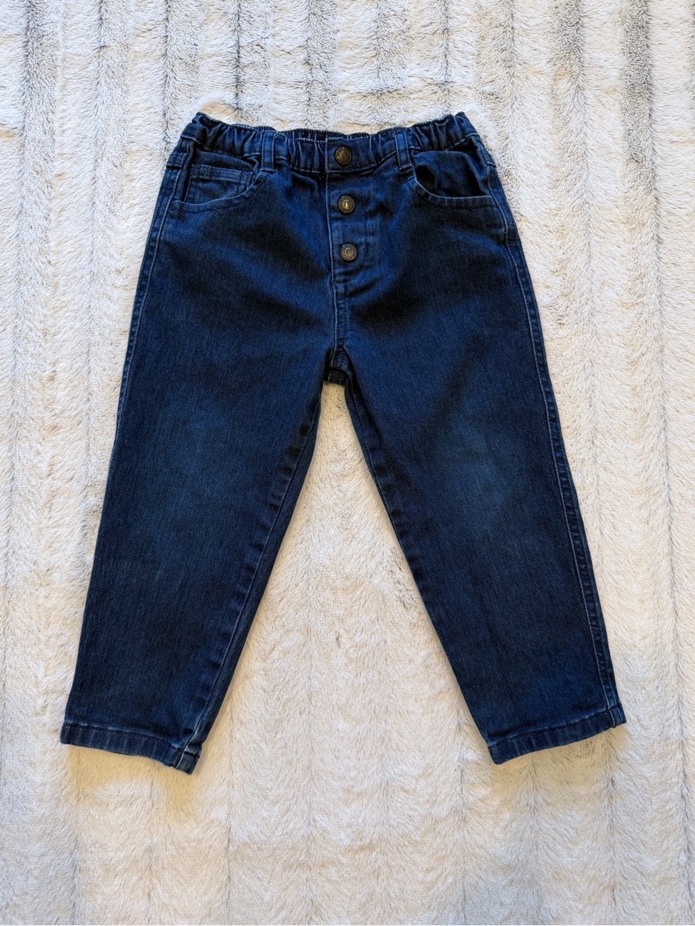 Easy Peasy Dark Blue Denim Jeans - 3T